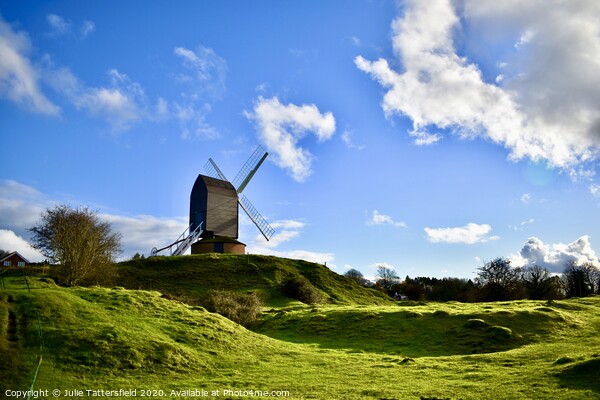 Brill windmill landscape, Oxfordshire in the Autum Picture Board by Julie Tattersfield