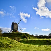 Buy canvas prints of Brill windmill landscape, Oxfordshire in the Autum by Julie Tattersfield