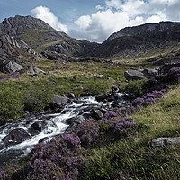Buy canvas prints of Ogwen Valley View by Malcolm Lander