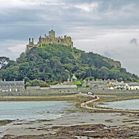 Buy canvas prints of St Michael’s Mount, Cornwall by Laurence Tobin