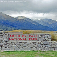 Buy canvas prints of Arhur’s Pass National Park, New Zealand by Laurence Tobin