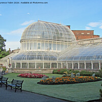 Buy canvas prints of Palm House, Botanic Gardens, Belfast. by Laurence Tobin