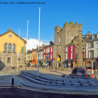 Buy canvas prints of Centre of Cashel, County Tipperary Ireland by Laurence Tobin