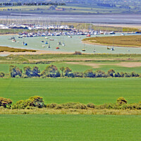 Buy canvas prints of Walton-on-Naze Marina, Essex by Laurence Tobin