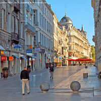 Buy canvas prints of Early Morning. Montpellier, France by Laurence Tobin