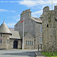 Buy canvas prints of Baillie Scott Police Station, Isle of Man by Laurence Tobin