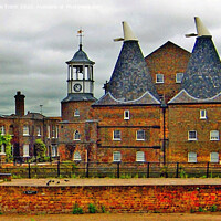 Buy canvas prints of Three Mills Island and Studios. Stratford, London by Laurence Tobin