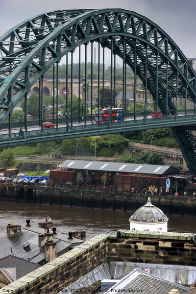 Tyne Bridge  Newcastle Picture Board by David Thompson