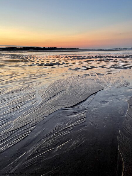 Embleton Bay Sunset  Picture Board by David Thompson