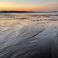 Buy canvas prints of Embleton Bay Sunset  by David Thompson