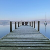 Buy canvas prints of Lake Windemere by David Thompson