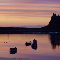 Buy canvas prints of Holy Island Northumberland  by David Thompson
