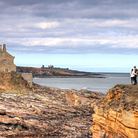 Buy canvas prints of Howick Craster Northumberland  by David Thompson