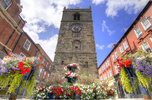 Morpeth Clock Tower  Picture Board by David Thompson