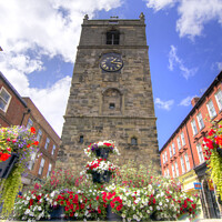 Buy canvas prints of Morpeth Clock Tower  by David Thompson