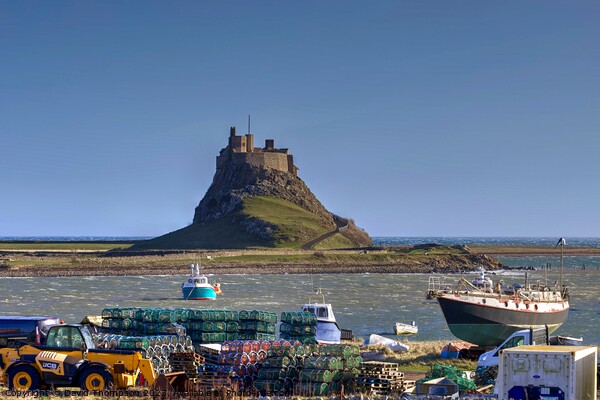 Holy Island Picture Board by David Thompson