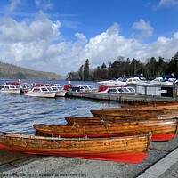Buy canvas prints of Bowness on Windemere  by David Thompson