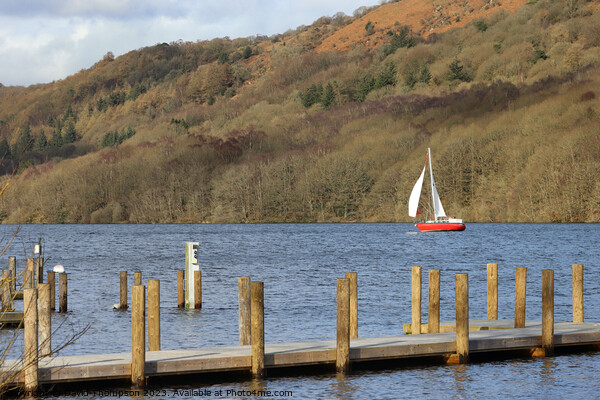 Lake Windermere Picture Board by David Thompson