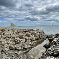 Buy canvas prints of Holy Island Northumberland by David Thompson