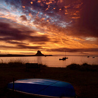 Buy canvas prints of Holy Island Northumberland by David Thompson