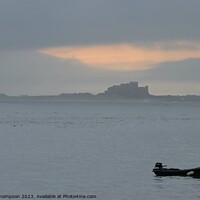 Buy canvas prints of Bamburgh Castle  by David Thompson
