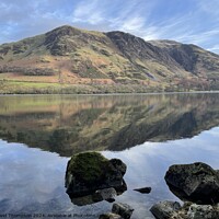 Buy canvas prints of Buttermere Lake District  by David Thompson