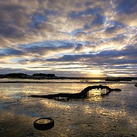 Buy canvas prints of Amble River Coquet Northumberland Coast  by David Thompson