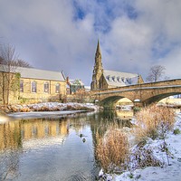 Buy canvas prints of Morpeth Chantry Museum Northumberland by David Thompson