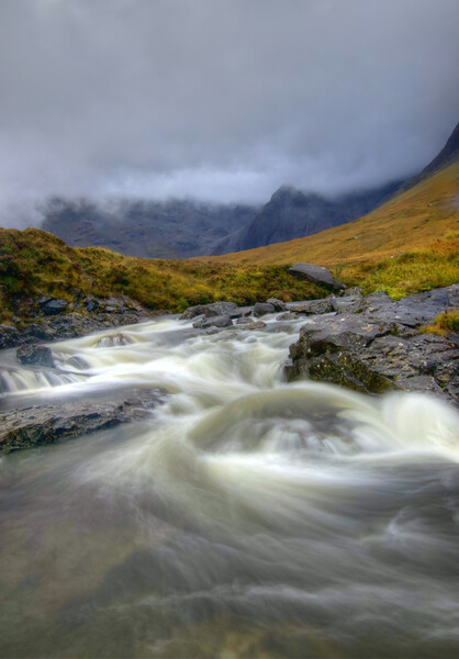 Fairy Pools Skye Scotland Picture Board by David Thompson