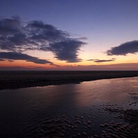 Buy canvas prints of Cambois Blyth Sunrise Northumberland Coast by David Thompson