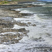 Buy canvas prints of Dunstanburgh Castle Northumberland Coast  by David Thompson