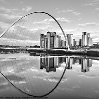 Buy canvas prints of Quayside Newcastle  by David Thompson