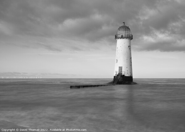 Majestic North Wales Lighthouse Picture Board by David Thomas