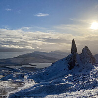 Buy canvas prints of The Old Man of Storr by Donna Jack