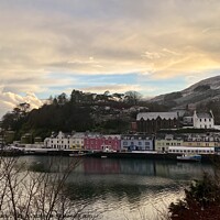 Buy canvas prints of Portree Harbour by Donna Jack