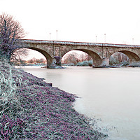 Buy canvas prints of Bridge over River Tweed by Philip Hawkins