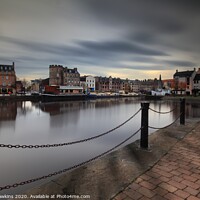Buy canvas prints of The Waterfront, Leith by Philip Hawkins