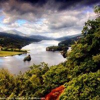 Buy canvas prints of Queens View Loch Tummell by Philip Hawkins