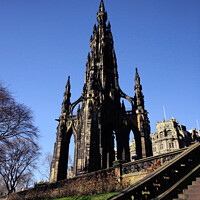 Buy canvas prints of Scott Monument by Philip Hawkins