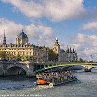 Buy canvas prints of Seine River Cruise by Vicente Sargues