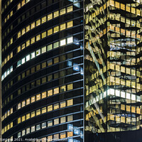 Buy canvas prints of Windows of business buildings by Vicente Sargues