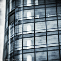 Buy canvas prints of Windows in a business building by Vicente Sargues