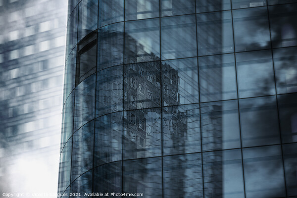 Windows in a business building Picture Board by Vicente Sargues