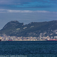 Buy canvas prints of The rock of Gibraltar by Vicente Sargues