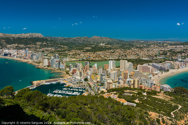 Apartments and hotels in Calpe Picture Board by Vicente Sargues