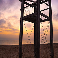 Buy canvas prints of Watchtower and sky by Vicente Sargues