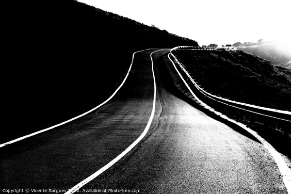 Road to the light Picture Board by Vicente Sargues