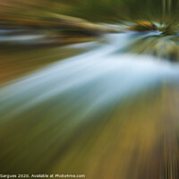 Buy canvas prints of Waterfall abstract by Vicente Sargues