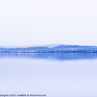 Buy canvas prints of Blue foggy shore by Vicente Sargues