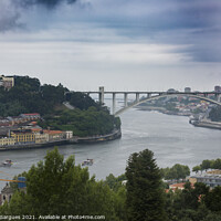 Buy canvas prints of Arrabida bridge on Douro river by Vicente Sargues